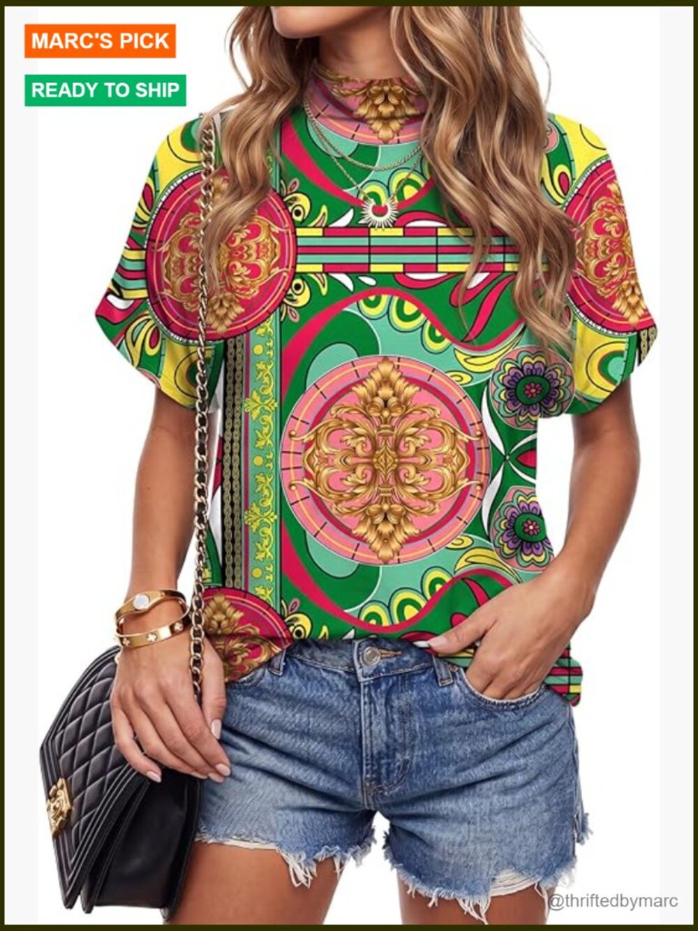 High Mock Neck Batwing Short Sleeve Blouse Top Asymmetric Hem Casual Shirt